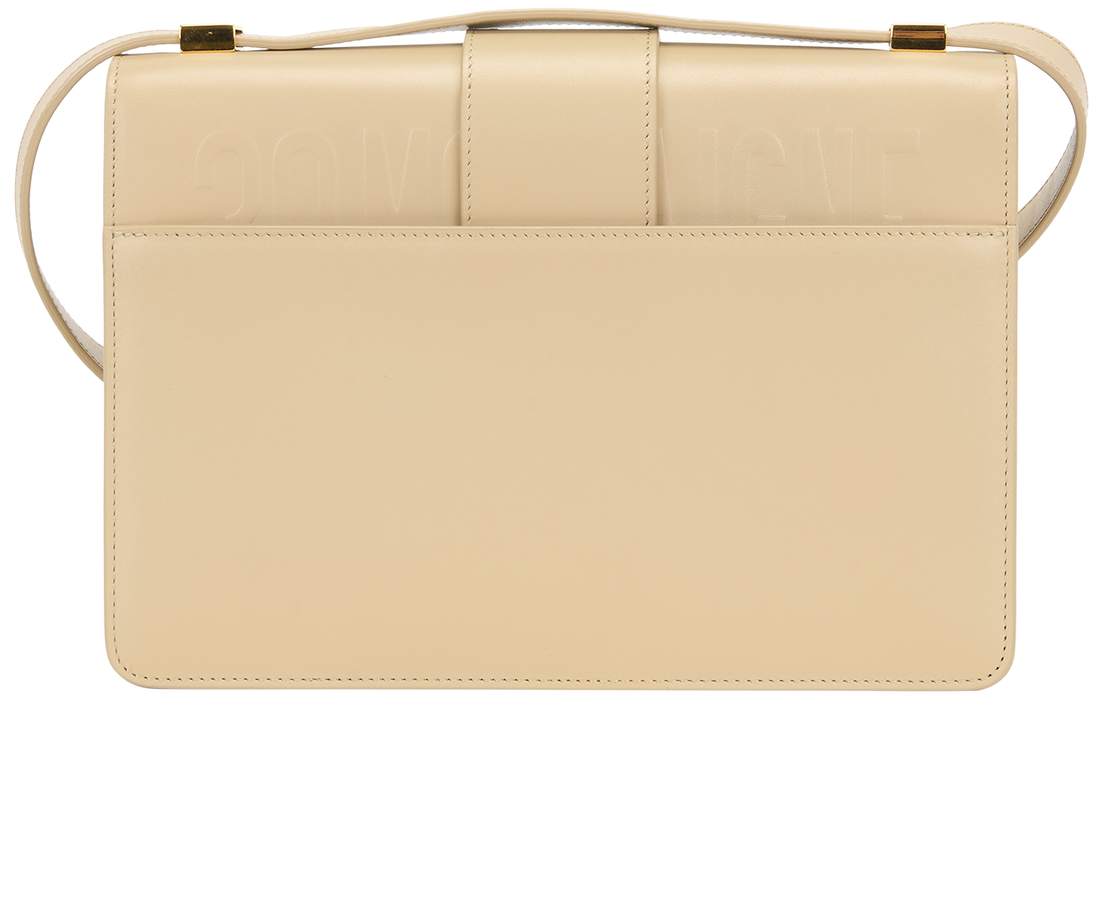 30 Montaigne, &pound;1,600, Handbags, Beige, Leather, Back view